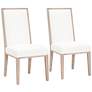 Martin LiveSmart Peyton-Pearl Dining Chairs Set of 2