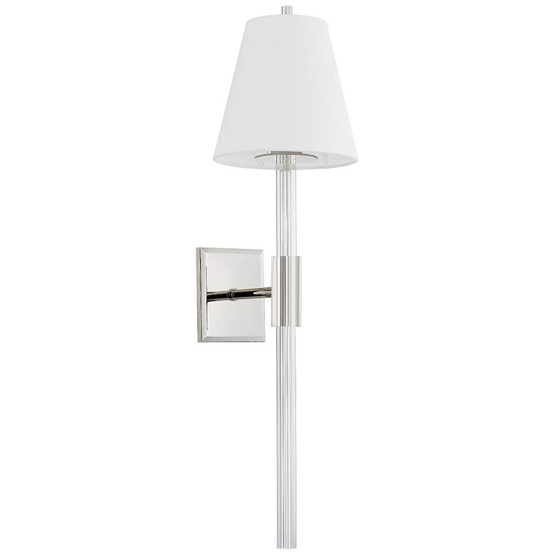 Image 1 Martina Polished Nickel 1 Light Sconce
