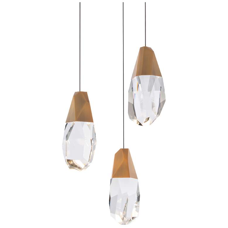 Image 1 Martini 3 Light LED Multi-Light Pendant