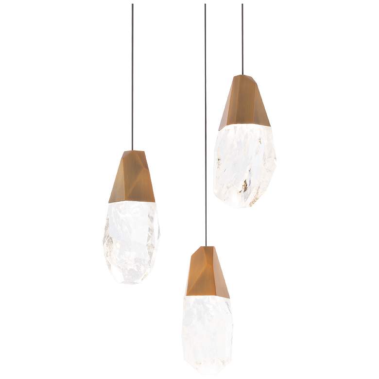 Image 1 Martini 3 Light LED Multi-Light Pendant