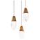 Martini 3 Light LED Multi-Light Pendant