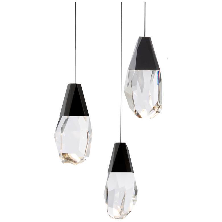 Image 1 Martini 3 Light LED Multi-Light Pendant