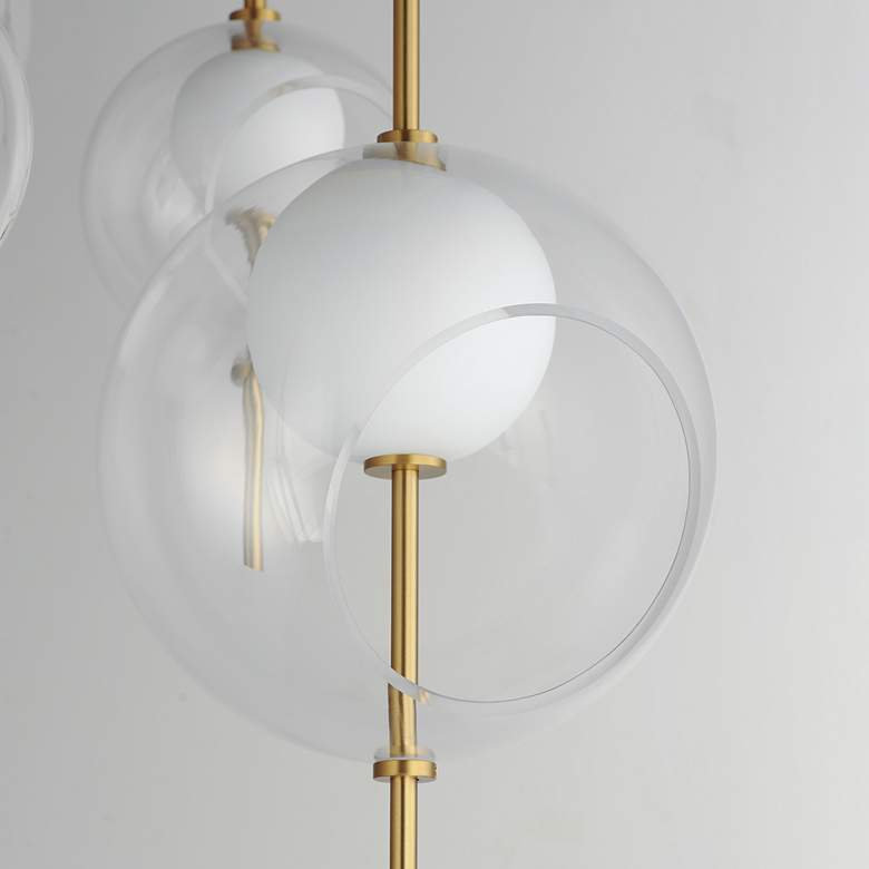 Image 3 Martini 4-Light LED Pendant Natural Aged Brass more views