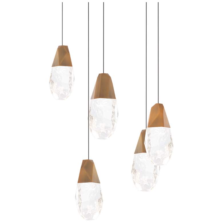 Image 1 Martini 5 Light LED Multi-Light Pendant