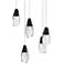Martini 5 Light LED Multi-Light Pendant