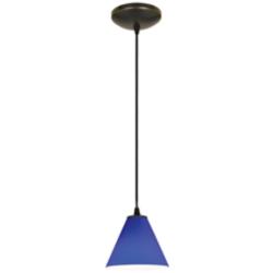 Martini 7 1/4" Wide Oil-Rubbed Bronze LED Mini Pendant