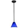 1_Martini 7 1/4" Wide Oil-Rubbed Bronze Mini Pendant