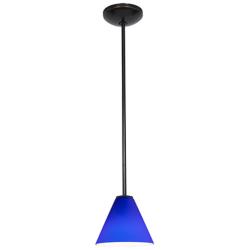 Martini 7 1/4" Wide Oil-Rubbed Bronze Mini Pendant