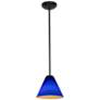 Thumbnail4 of Martini 7 1/4" Wide Oil-Rubbed Bronze Mini Pendant more views