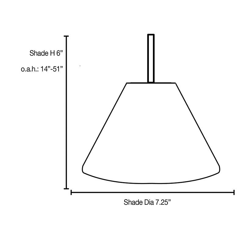 Image 6 Martini 7" Wide Brushed Steel Stem Hung LED Pendant w/ Red Glass Shade more views