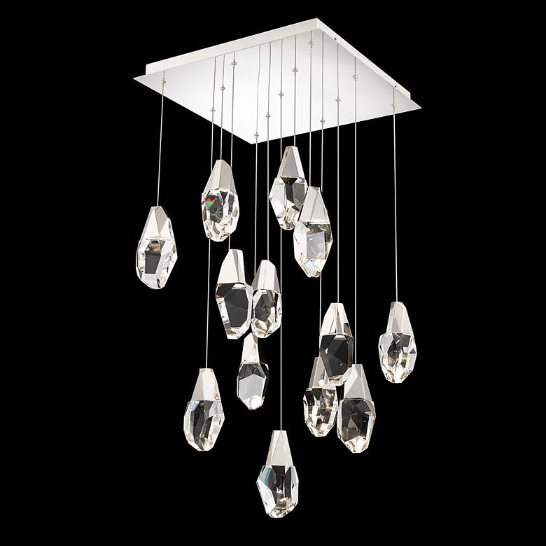 Image 2 Martini 7"H x 20"W 13-Light Crystal Multi-Light Pendant in Polish more views