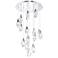 Martini 7"H x 23"W 15-Light Crystal Multi-Light Pendant in Polish