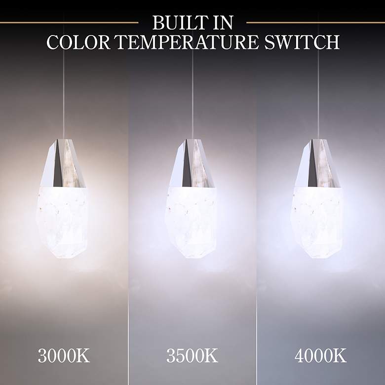 Image 2 Martini 7"H x 53"W 23-Light Crystal Multi-Light Pendant in Polish more views