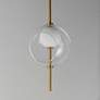 4_Martini 8" LED Pendant Natural Aged Brass more views