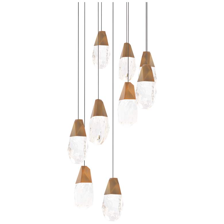 Image 1 Martini 9 Light LED Multi-Light Pendant