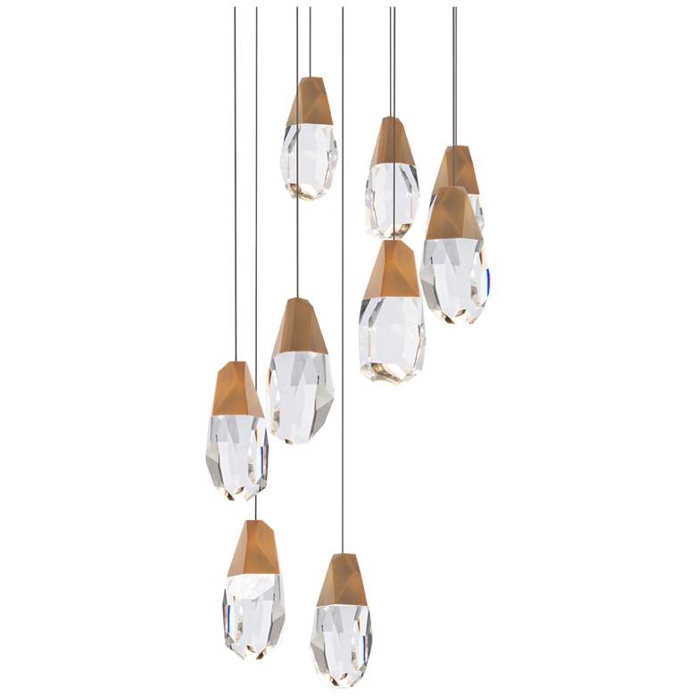 Image 1 Martini 9 Light LED Multi-Light Pendant