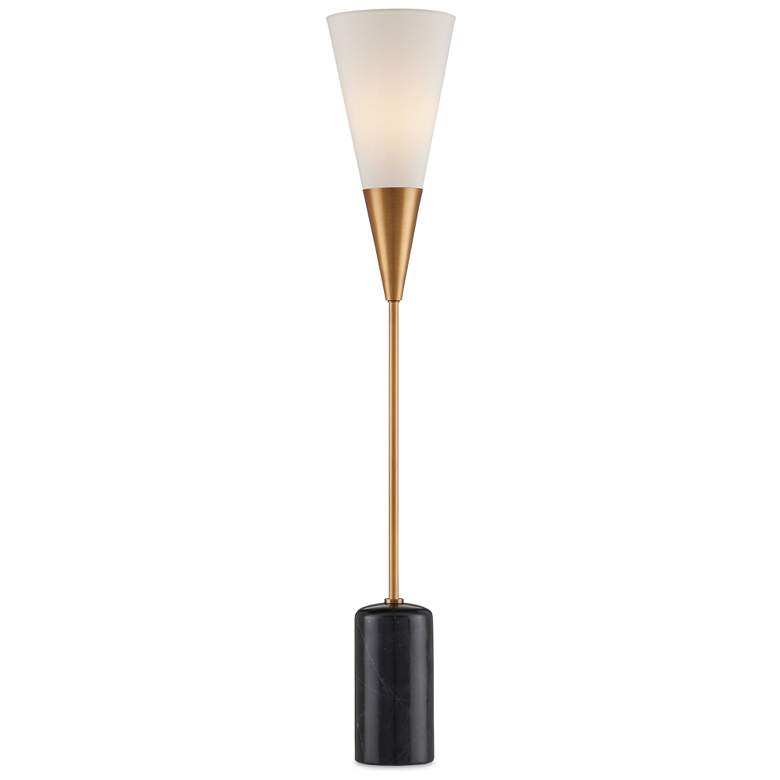 Image 1 Martini Black Torchiere Table Lamp