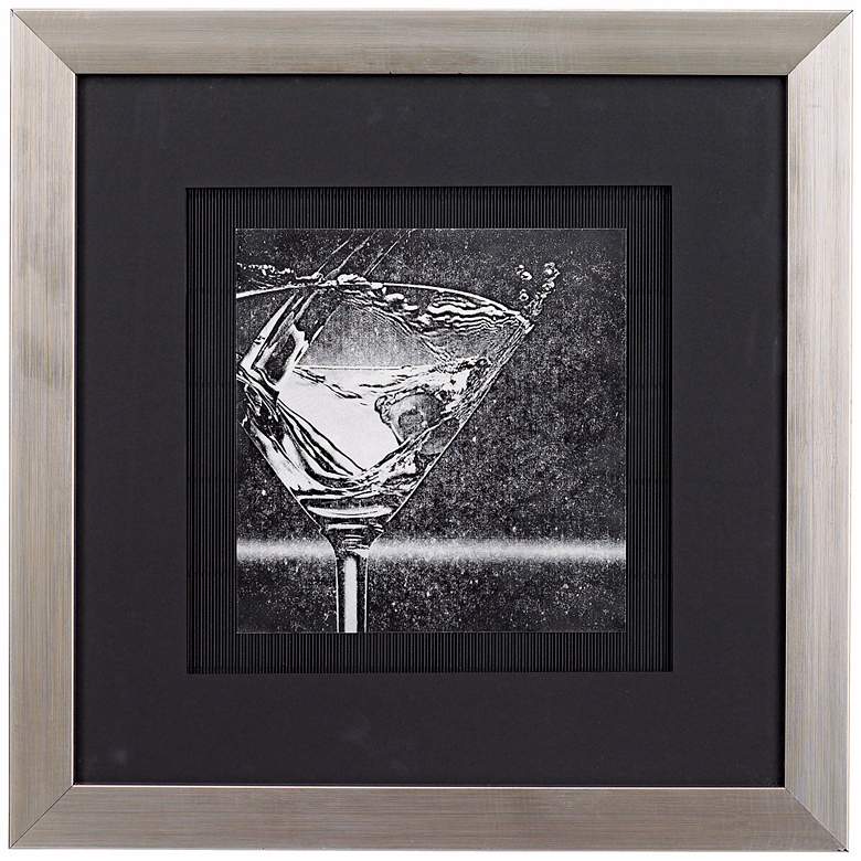 Image 1 Martini Splash I 16 1/2 inch Square Wall Art