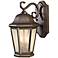 Martinsville 14 1/2"H Corinthian Bronze Outdoor Wall Lantern