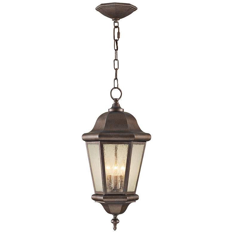 Image 1 Martinsville 21 inch High Outdoor Hanging Lantern