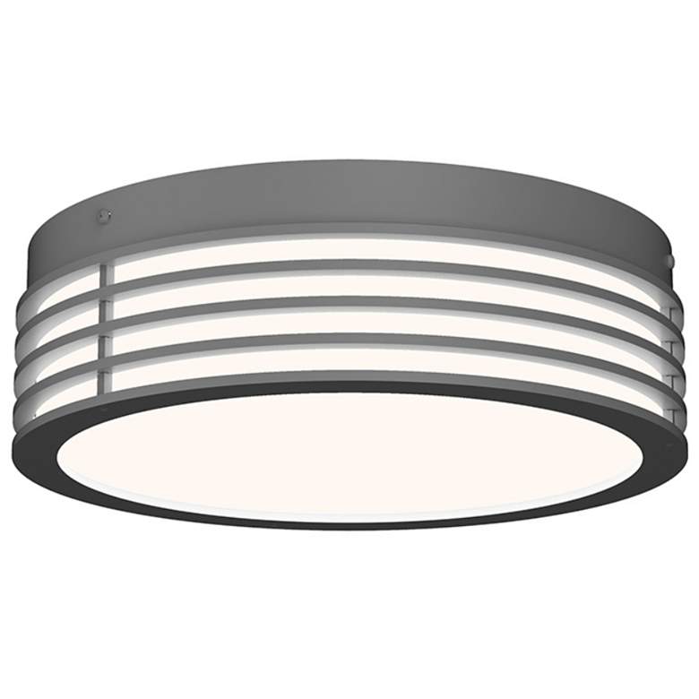 Image 1 Marue 10 inch Round LED Surface Mount - Textured Gray