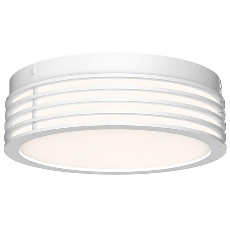 Image 1 Marue 10 inch Round LED Surface Mount - Textured White