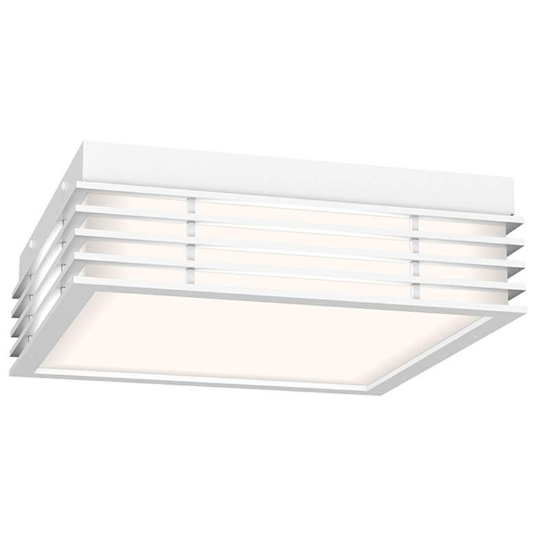Image 1 Marue 10" Square LED Surface Mount - Textured White
