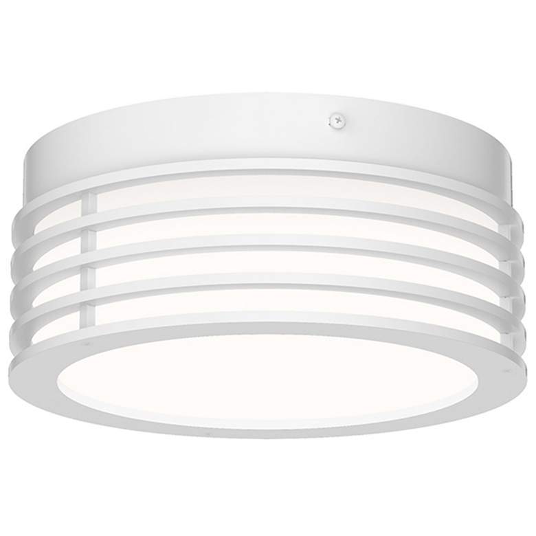 Image 1 Marue 7" Round LED Surface Mount - Textured White