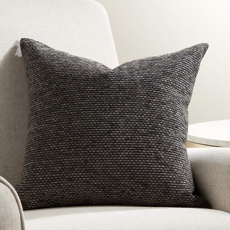 Image 1 Marvel Charcoal 20" Square Throw Pillow