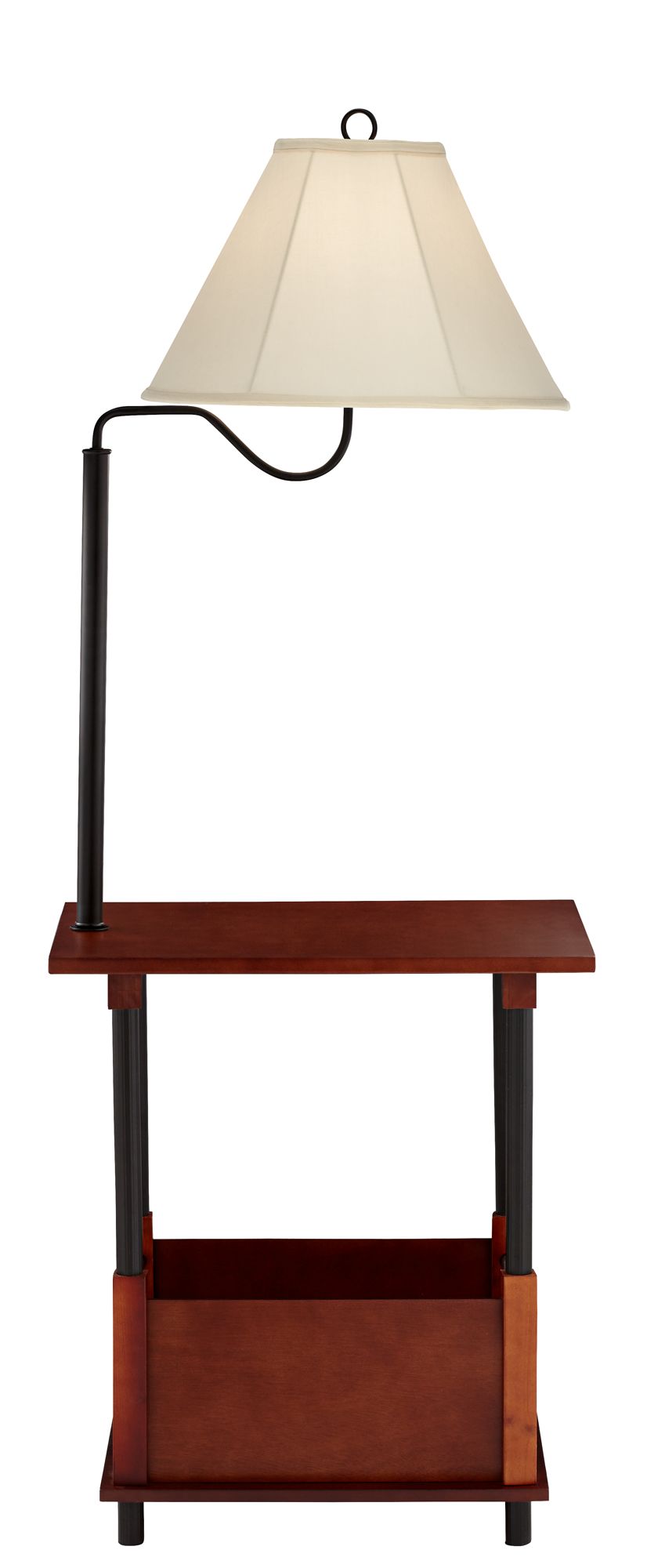 Marville Mission Style Floor Lamp With End Table 2T841 Lamps Plus