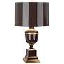 Mary McDonald Annika Chocolate and Natural Brass Table Lamp