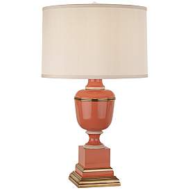 Image1 of Mary McDonald Annika Cream and Tangerine Orange Table Lamp