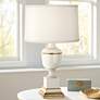 Mary McDonald Annika Ivory and Cloud Cream Accent Lamp