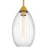 5_Marza 1-Light Brushed Gold Mini Pendant more views