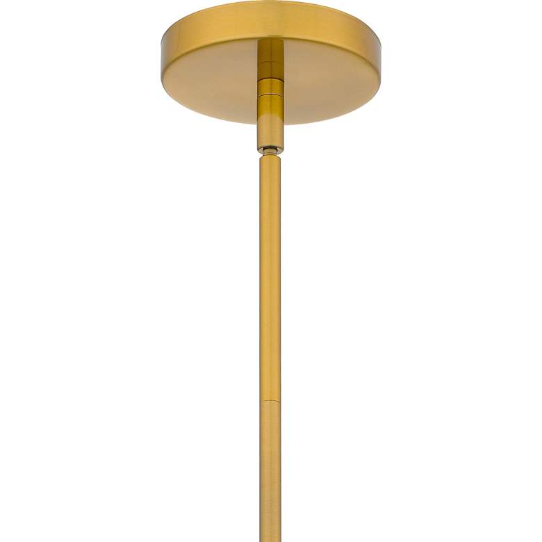 Image 6 Marza 1-Light Brushed Gold Mini Pendant more views