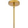 6_Marza 1-Light Brushed Gold Mini Pendant more views