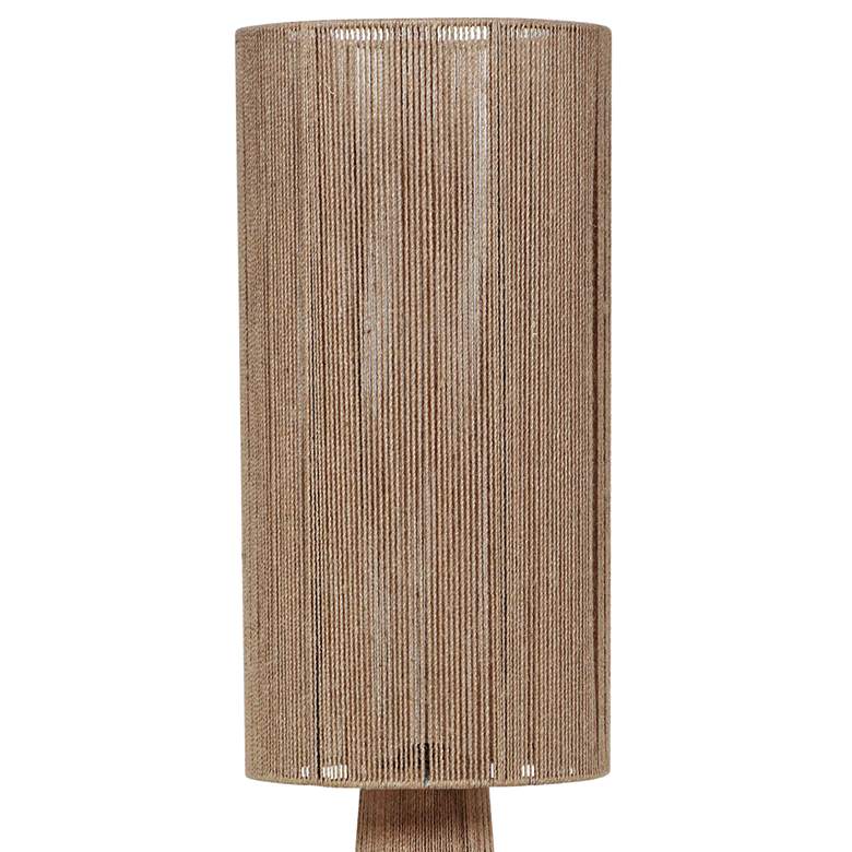Image 2 Marza Natural Jute Floor Lamp more views