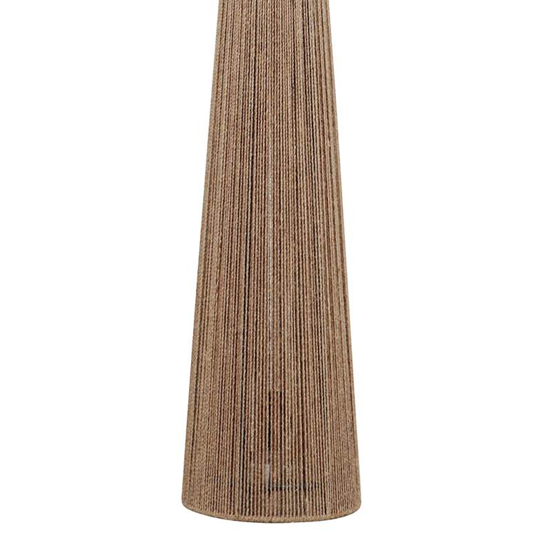 Image 3 Marza Natural Jute Floor Lamp more views