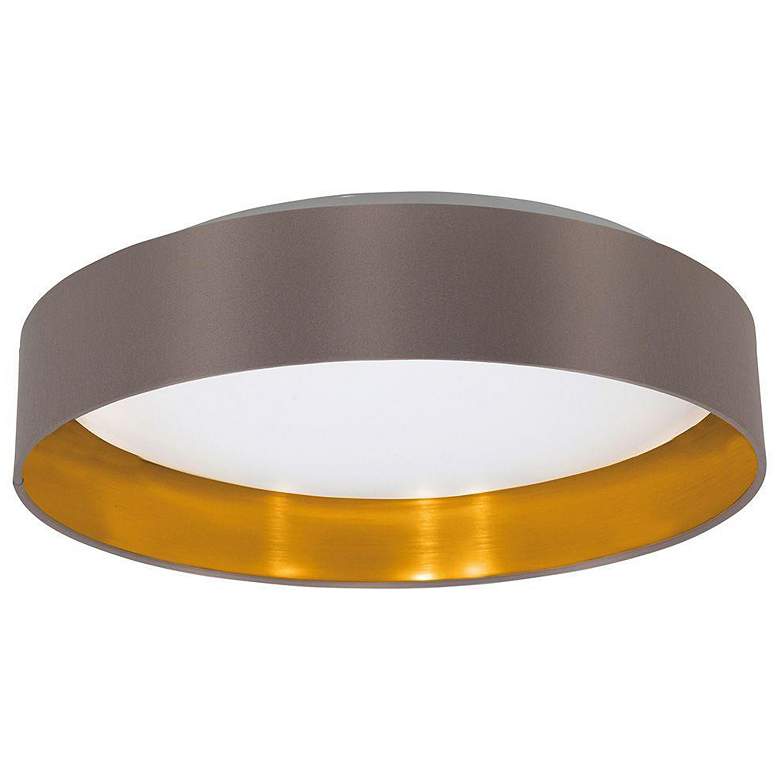 Image 1 Maserlo - 1-Light LED Ceiling Light - Cappucino and Gold Finish