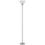 2_Masion 70.75" High Silver Torchiere Floor Lamp more views
