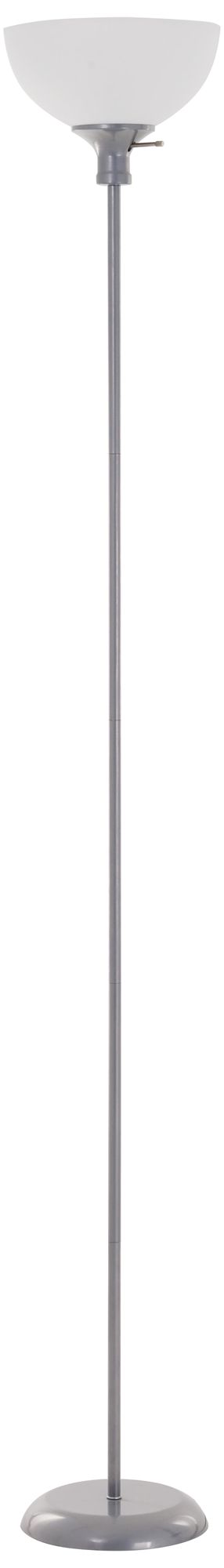 Image 2 Masion 70.75" High Silver Torchiere Floor Lamp more views