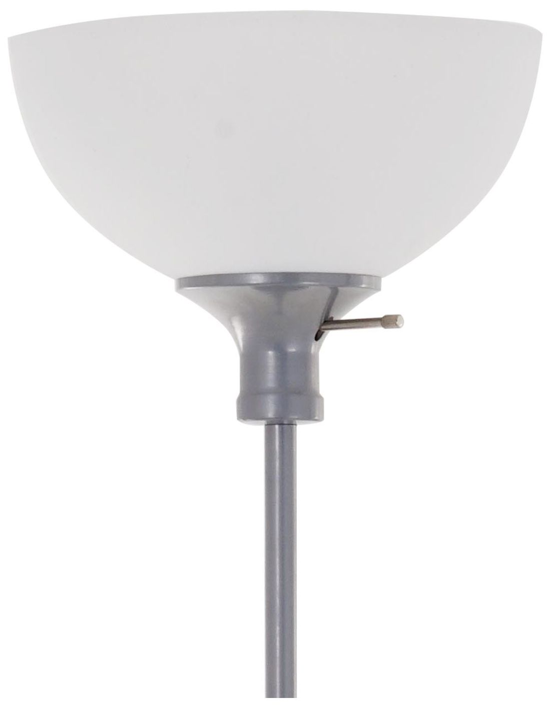 Image 3 Masion 70.75" High Silver Torchiere Floor Lamp more views