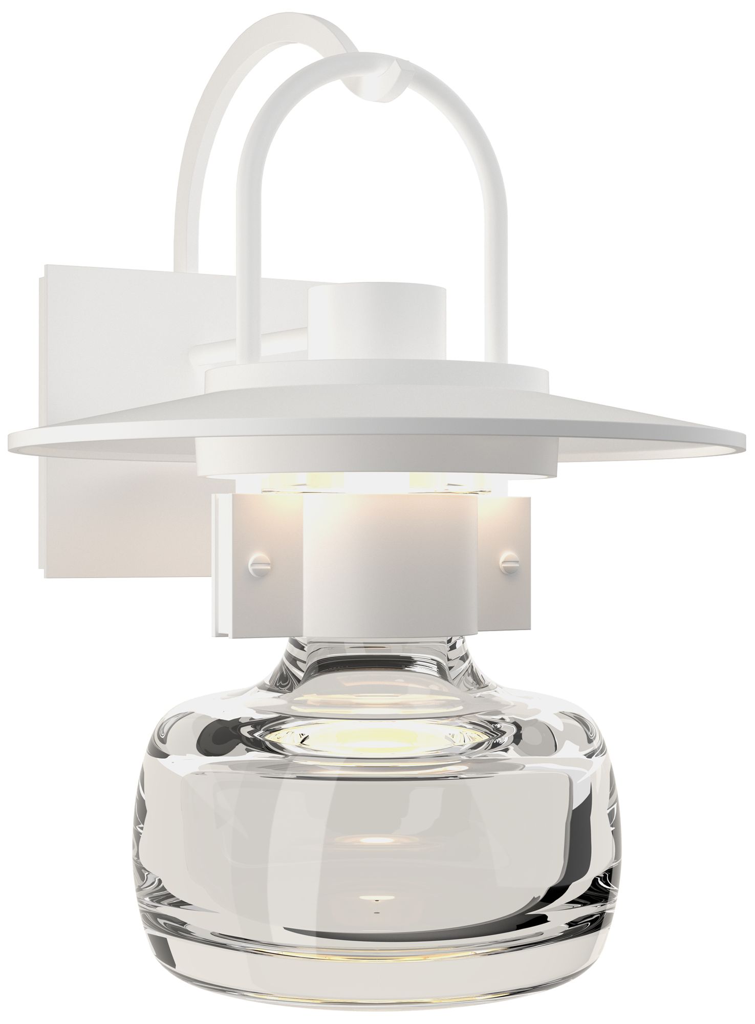 Mason 11.3" High Large Coastal White Outdoor Sconce - Made to Order