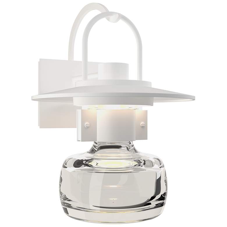 Image 1 Mason 11.3" High Large Coastal White Outdoor Sconce