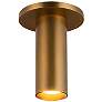 1_Mason 2 1/4" Wide Vintage Brass LED Cylinder Ceiling Light