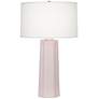 1_Mason 25.88" High Rose Water Glazed Finish Table Lamp with Oyster Shade