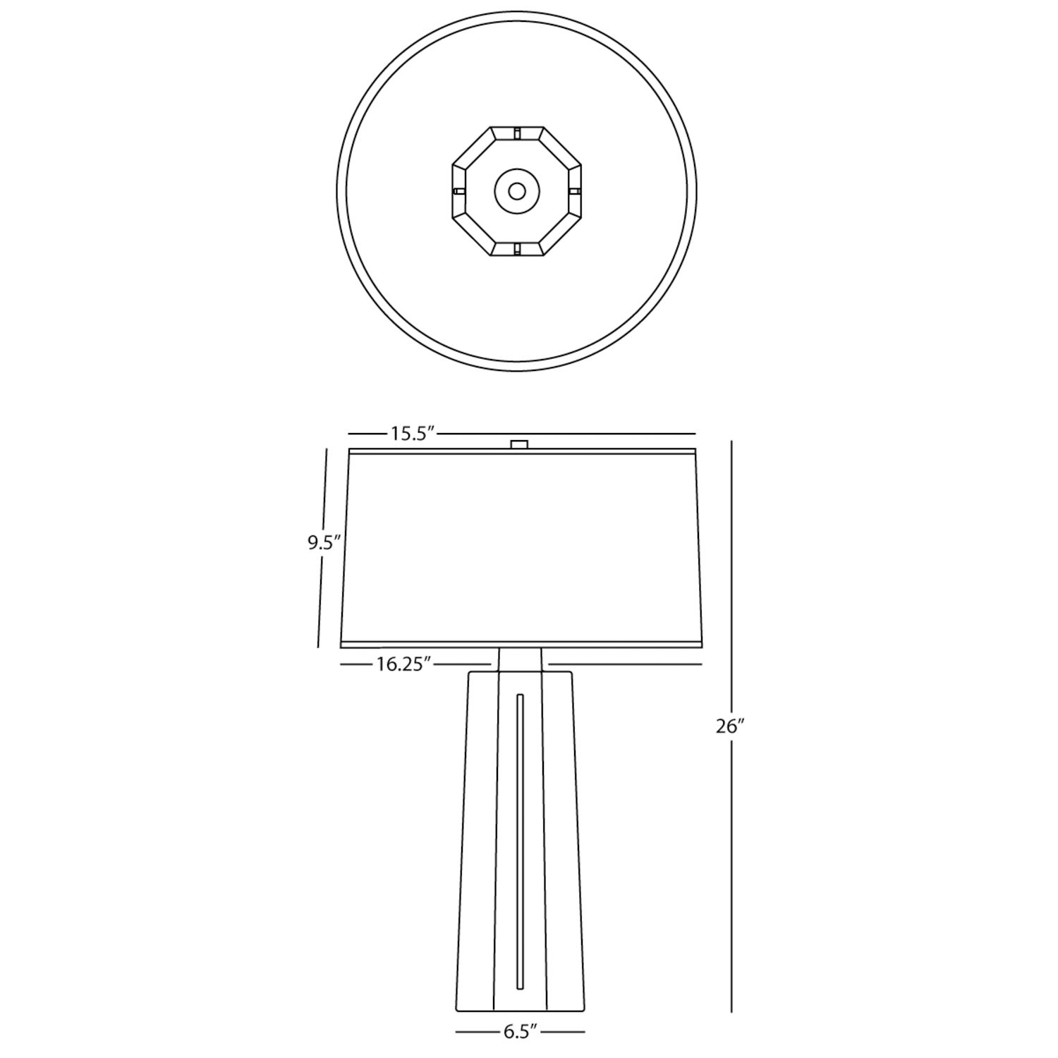 Image 3 Mason 25.88" High Sugar Plum Glazed Finish Table Lamp with Oyster Shade more views