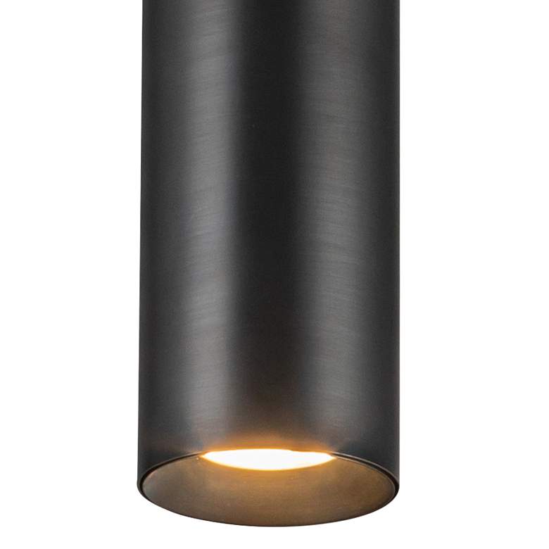 Image 2 Mason 4 3/4" Wide Urban Bronze LED Celling Light more views
