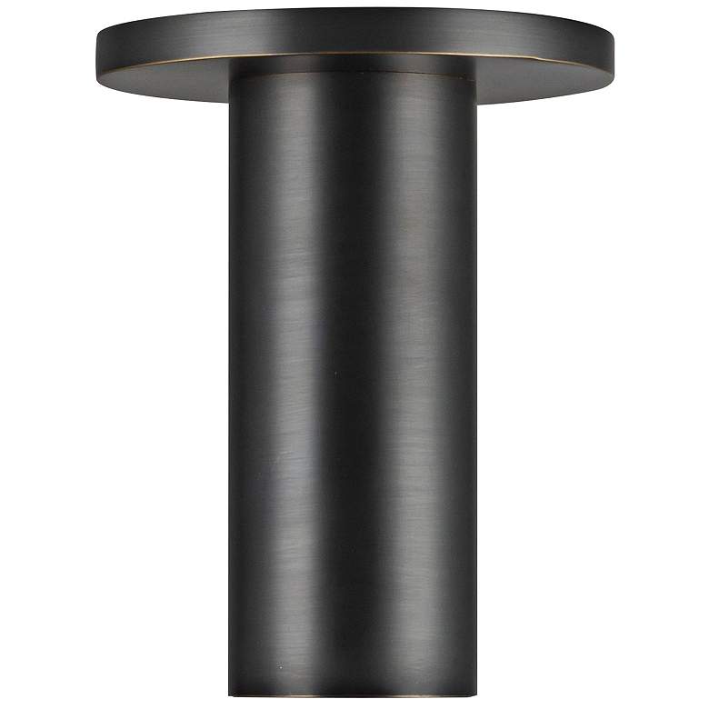 Image 4 Mason 4 3/4" Wide Urban Bronze LED Celling Light more views