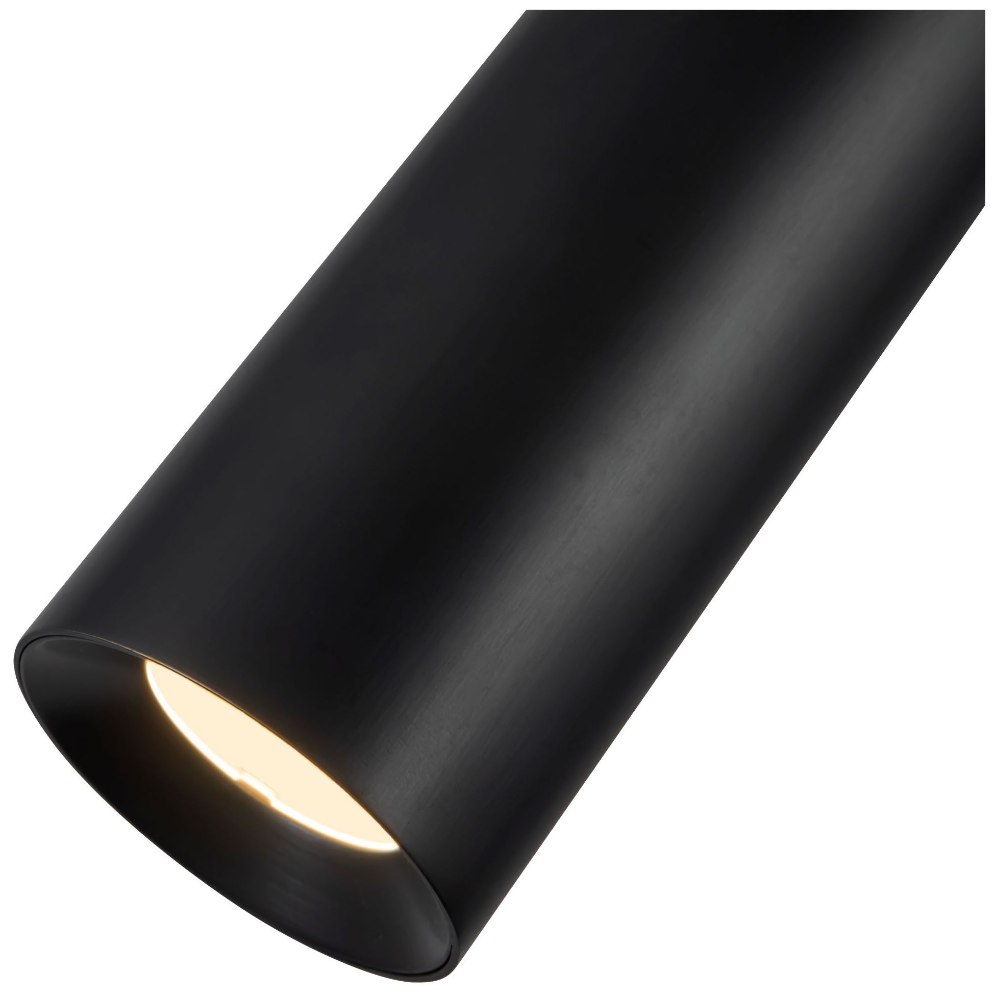 Image 5 Mason 5-in Urban Bronze dimmable LED Semi-Flush Mount more views